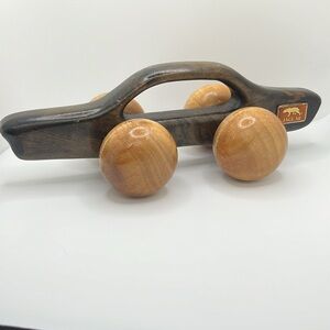 Wooden Jaguar toy car